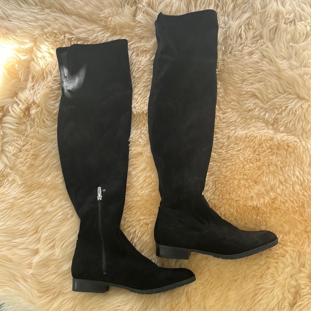 Marc Fisher Over the Knee Suede Boots